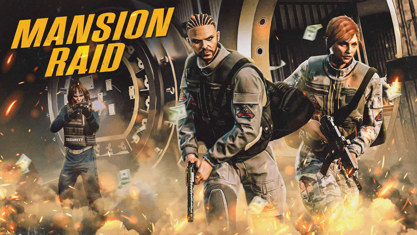 Elige atacar o defender en el nuevo modo Asalto a la mansión