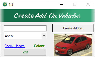 Addon Creator Vehicles