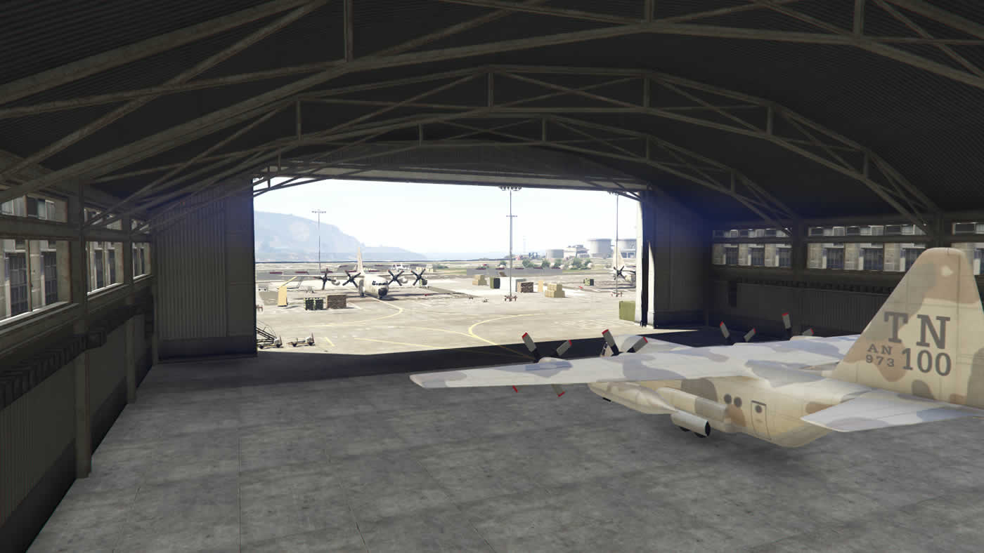 Fort Zancudo Hangar